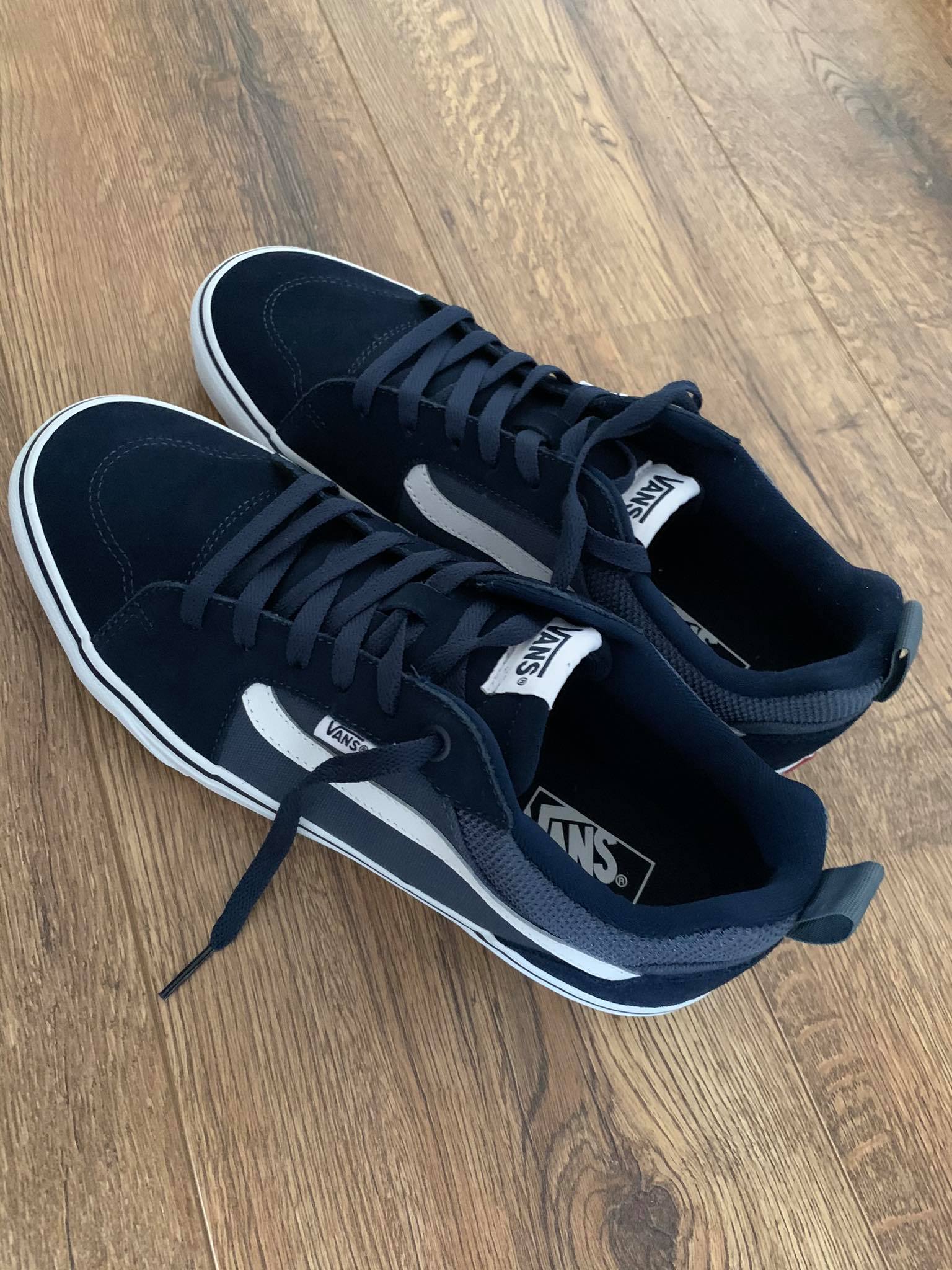 Vans Men's fetish used Filmore Suede / Canvas Trainers - Blue - 43 EU